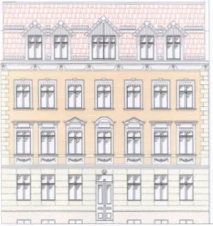 Skizzierte Kanzlei in Potsdam